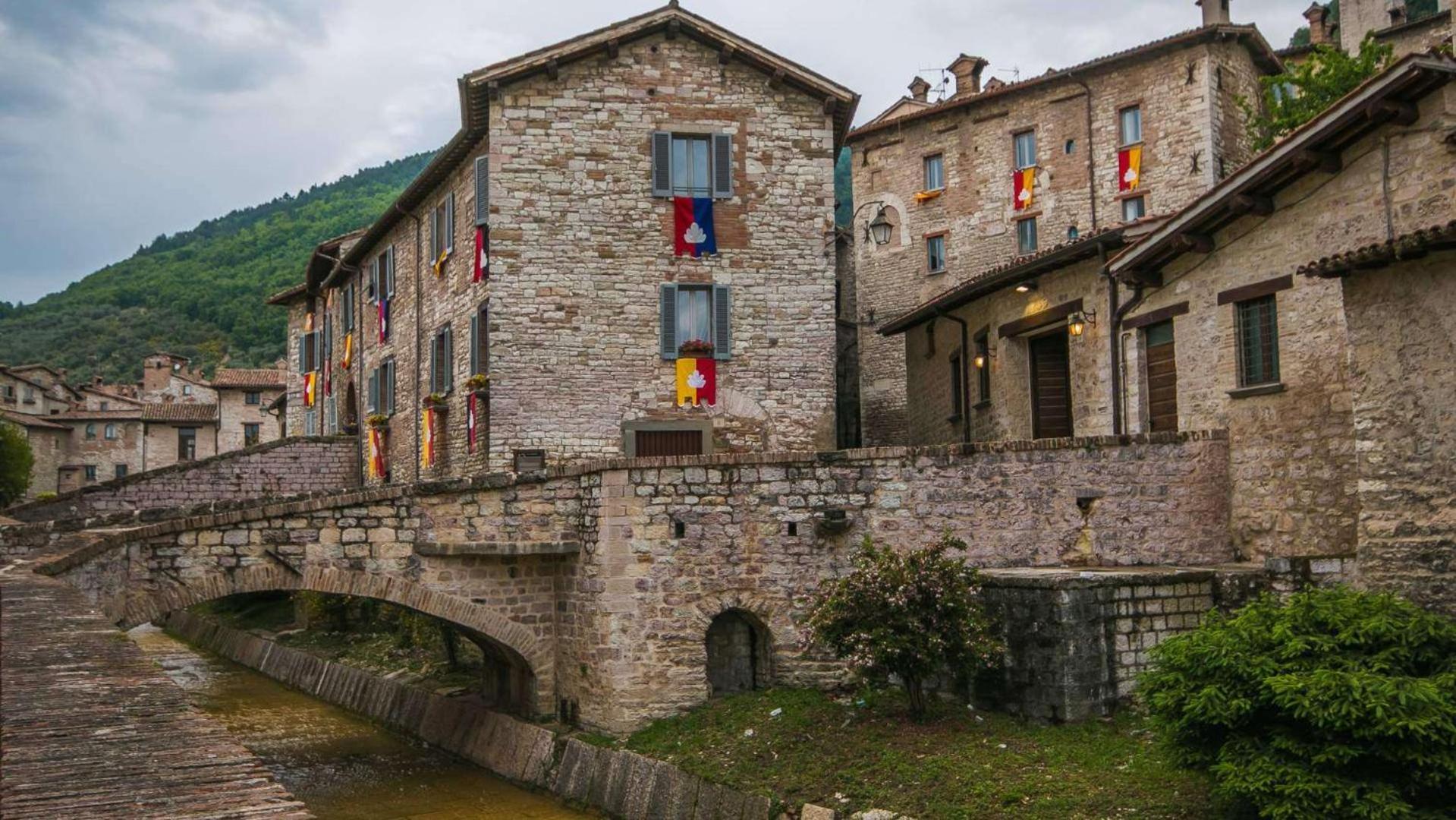 Appartamento Dimora Giada & Gloria Gubbio Esterno foto